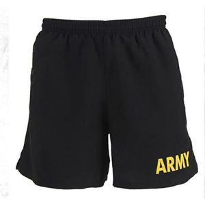 Female Army PT Shorts